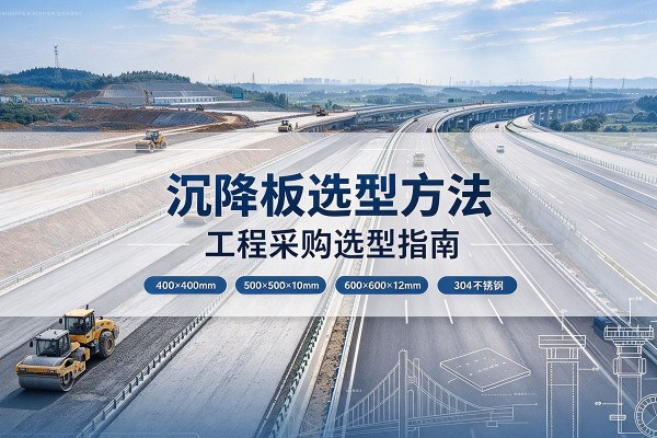 垦利沉降板选择方法