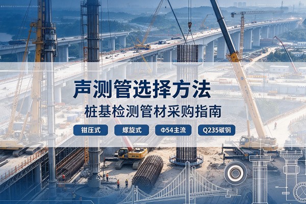垦利声测管选型标准