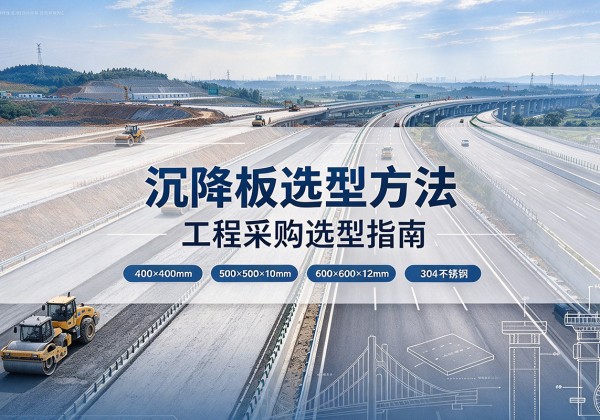 垦利沉降板选择方法