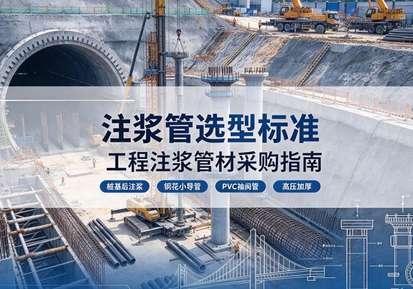 垦利注浆管选型标准