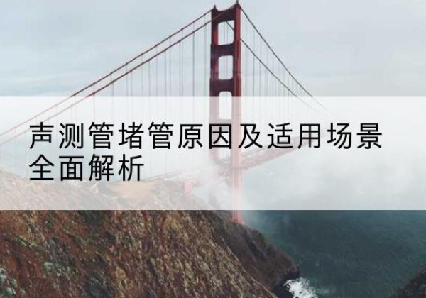 垦利声测管堵管的主要原因有哪些？-声测管堵管原因及适用场景全面解析